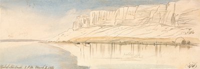 Gebel Sheikh Eredi by Edward Lear